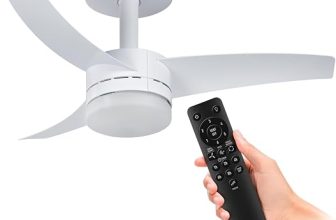 Ventilador de Teto Arno Ultimate VX13 instalado em sala moderna com iluminação
