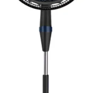 Ventilador De Coluna 40cm Arno X-treme 9, 9 Pás, 160w Ve9c Estrutura Preto e Azul escuro Diâmetro 40 cm