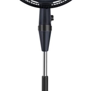 Ventilador de Coluna Arno X-TREME 7 Cinza 40cm VE72, 150W, 7 Pás, 3 Velocidades, Oscilação 80º, Power Zone, Modo Noturno, Altura Ajustável de até 1,5m, 110V