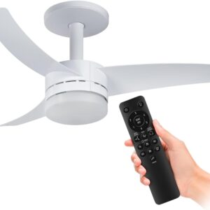Ventilador de Teto Arno Ultimate Bivolt Branco VX13, 150W, Controle Remoto, 6 Velocidades, 4 Funções e Iluminação para 2 Lâmpadas