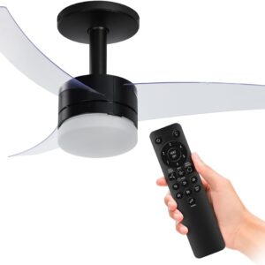 Ventilador de Teto Arno Ultimate Bivolt Preto VX14, 150W, Controle Remoto, 6 Velocidades, 4 Funções e Iluminação para 2 Lâmpadas