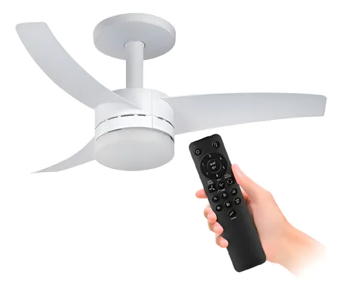 Ventilador Teto Arno Branco 3 Pás Contro. Remoto Vx13 1 Ventilador Teto Arno Branco 3 Pás Contro. Remoto Vx13