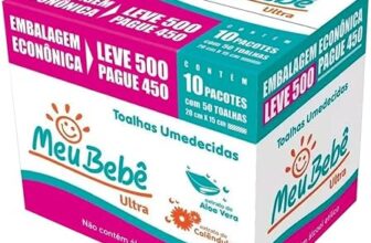 Toalhas Umedecidas Meu BebÊ Ultra – 500 Unidades